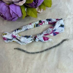 American Eagle Headband and Bracelet
